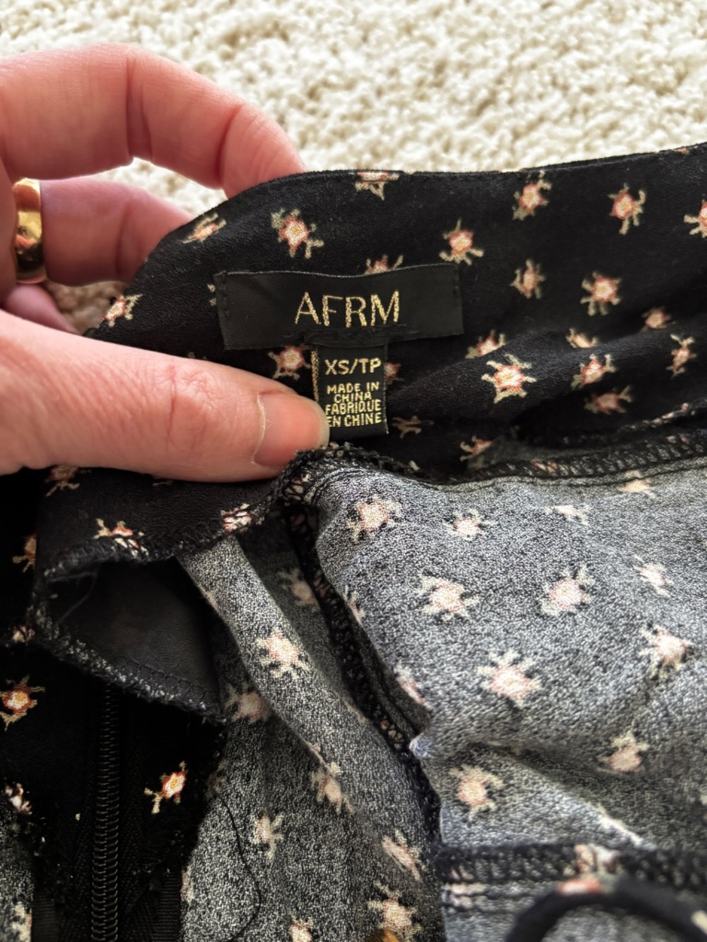 AFRM Roxanne Mini Dress - Picture 6 of 6